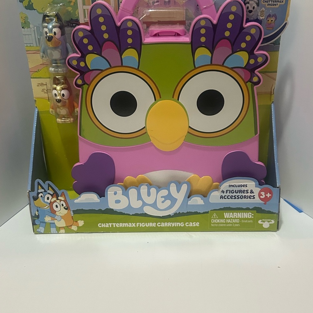 Chattermax Figure Carrying Case - Pink & Green